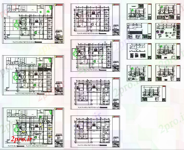 دانلود نقشه بیمارستان - درمانگاه - کلینیک خانواده طراحی کلینیک 40 در 59 متر (کد52084)
