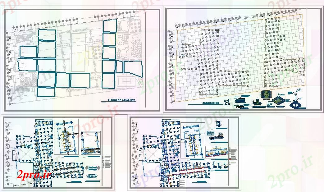 دانلود نقشه هتل - رستوران - اقامتگاه ساختار طراحی طرحی هتل 90 در 116 متر (کد52263)