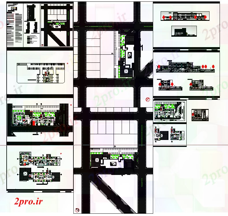 دانلود نقشه بیمارستان -  درمانگاه -  کلینیک  انجمن بیمارستان  (کد52472)