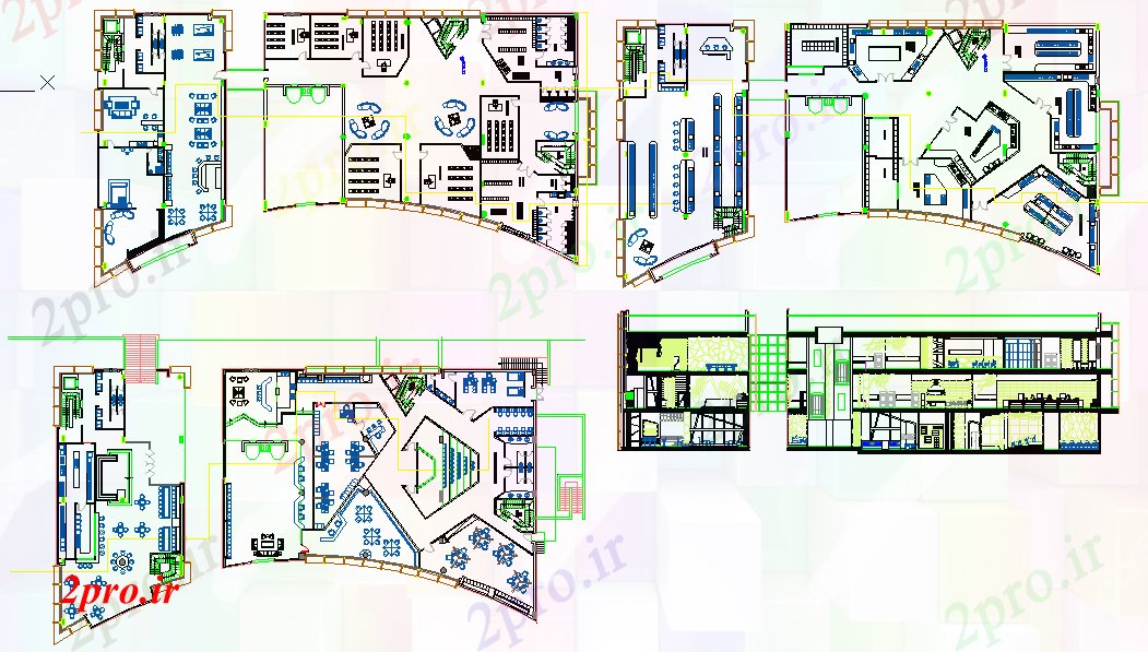 دانلود نقشه دانشگاه ، آموزشکده ، موسسه - آکادمی دانشگاه ، آموزشکده 33 در 63 متر (کد52536)