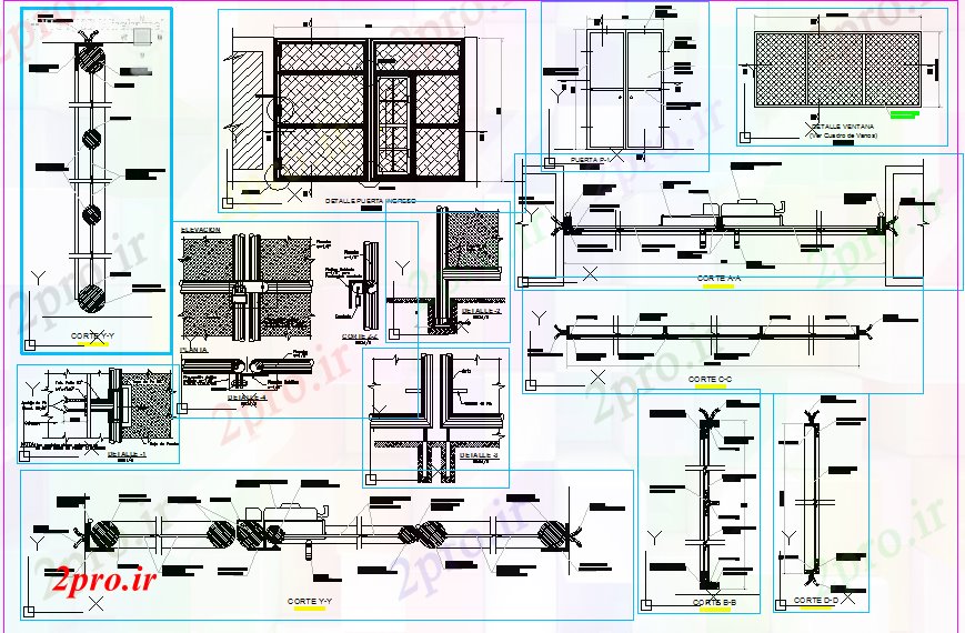 دانلود نقشه کارخانه صنعتی  ، کارگاه پمپاژ طرحی ایستگاه (کد52892)