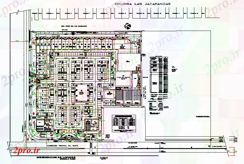 دانلود نقشه هایپر مارکت - مرکز خرید - فروشگاه مرکز خرید دراز کردن طراحی 133 در 145 متر (کد53066)