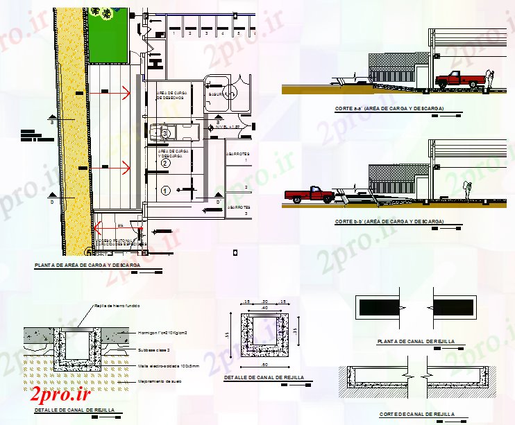 دانلود نقشه  ساختمان دولتی ، سازمانی طراحی پارکینگ (کد53257)