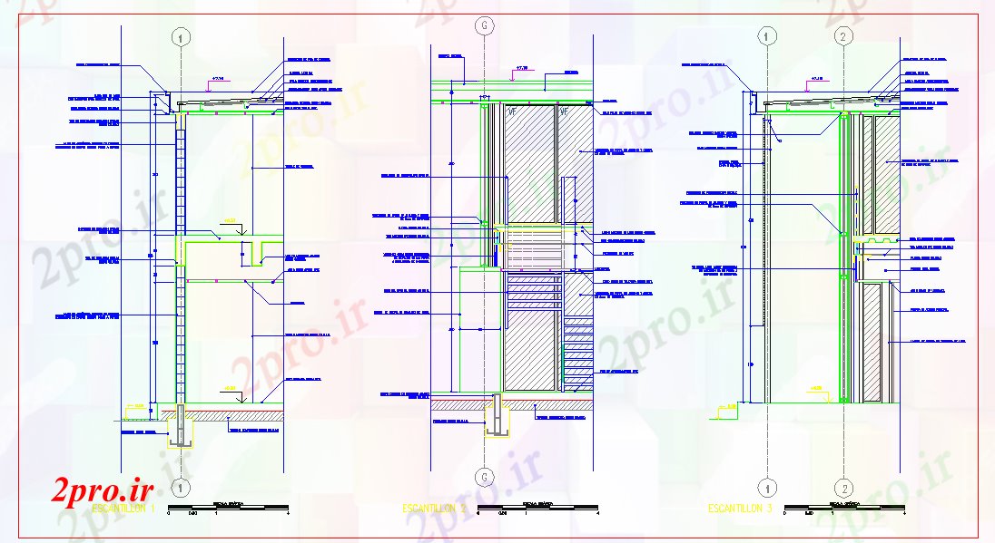 دانلود نقشه کارخانه صنعتی  ، کارگاه جزئیات ساختمان های صنعتی  (کد53431)