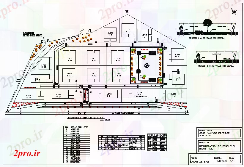 دانلود نقشه کارخانه صنعتی  ، کارگاه مجتمع صنعتی  دراز کردن (کد53597)