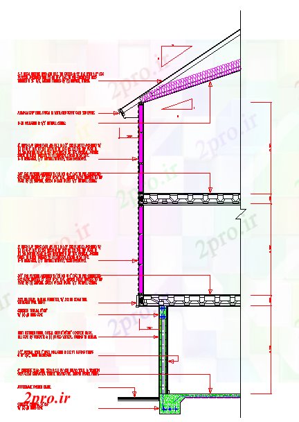 دانلود نقشه طراحی سقف کاذب چوبی طراحی سقف (کد53745)