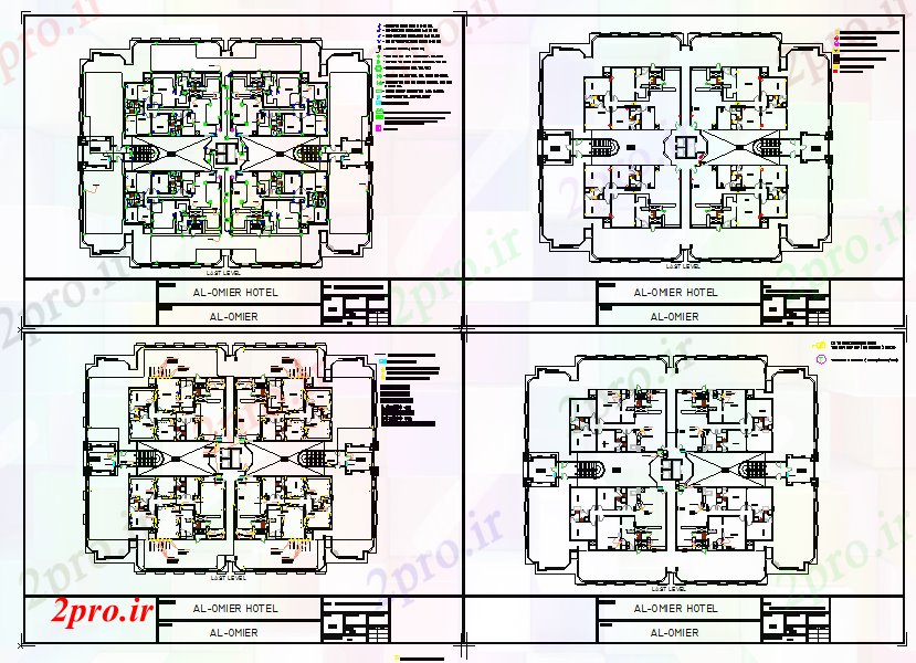 دانلود نقشه طراحی داخلی طراحی برق پنت هاوس (کد53786)