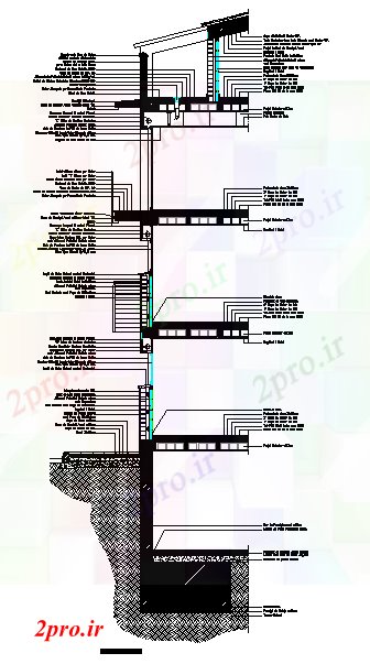 دانلود نقشه مسکونی  ، ویلایی ، آپارتمان  جزئیات مسکن (کد53910)