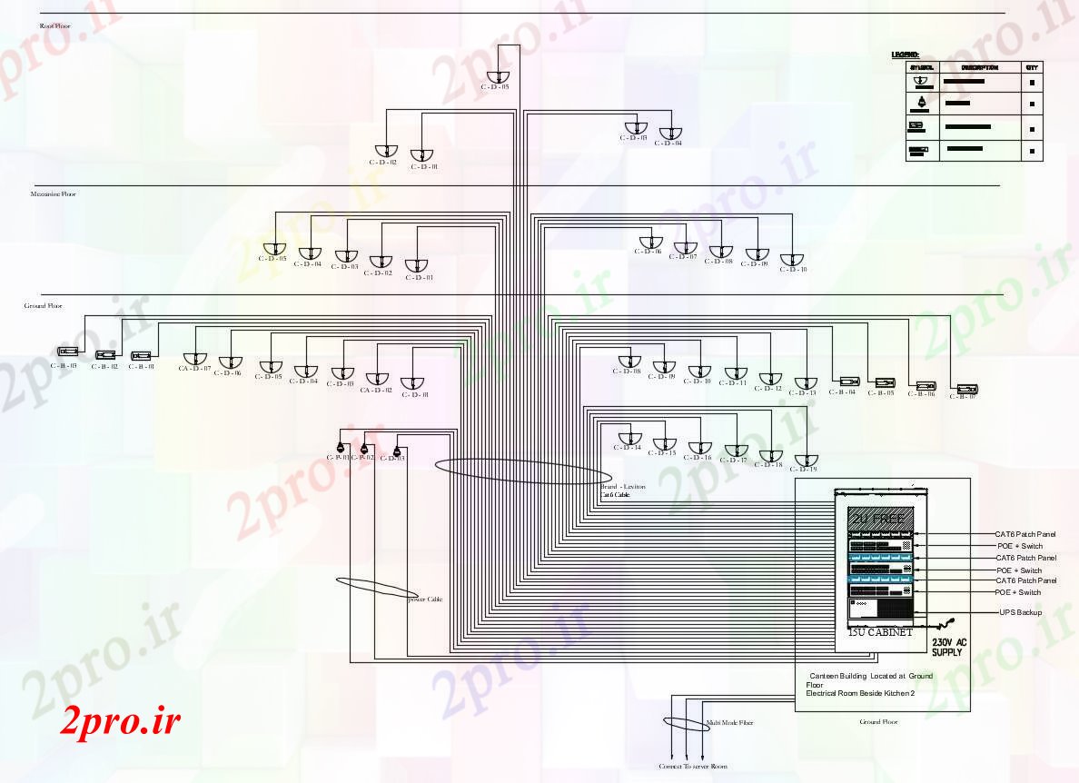 دانلود نقشه طراحی داخلی چیدمان نشیمن برق (کد54014)