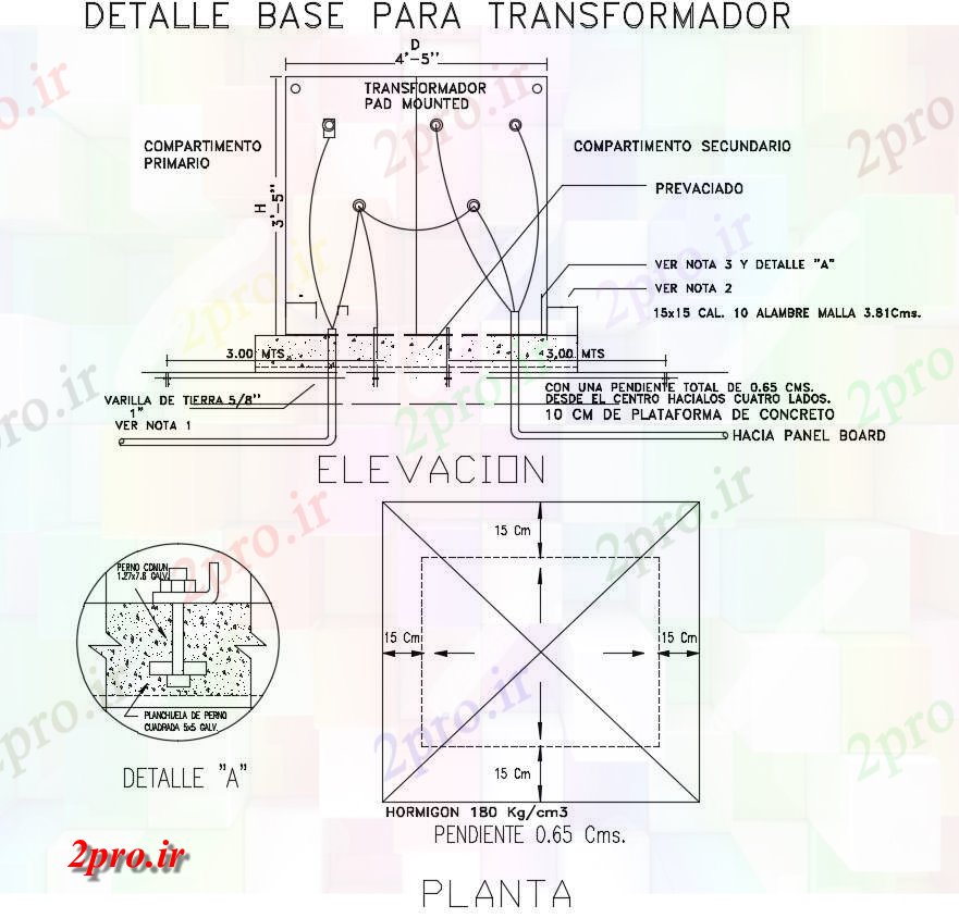 دانلود نقشه طراحی داخلی هسته ترانسفورماتور طراحی  نشیمن (کد54052)