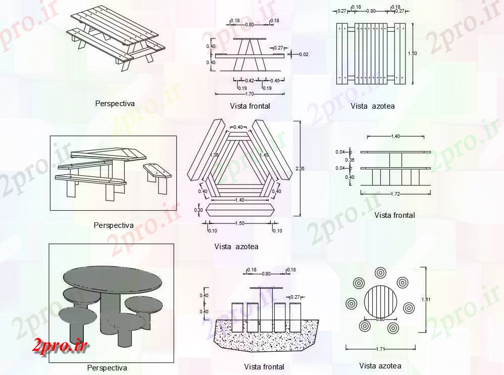 دانلود نقشه بلوک مبلمان جدول جزئیات (کد54943)