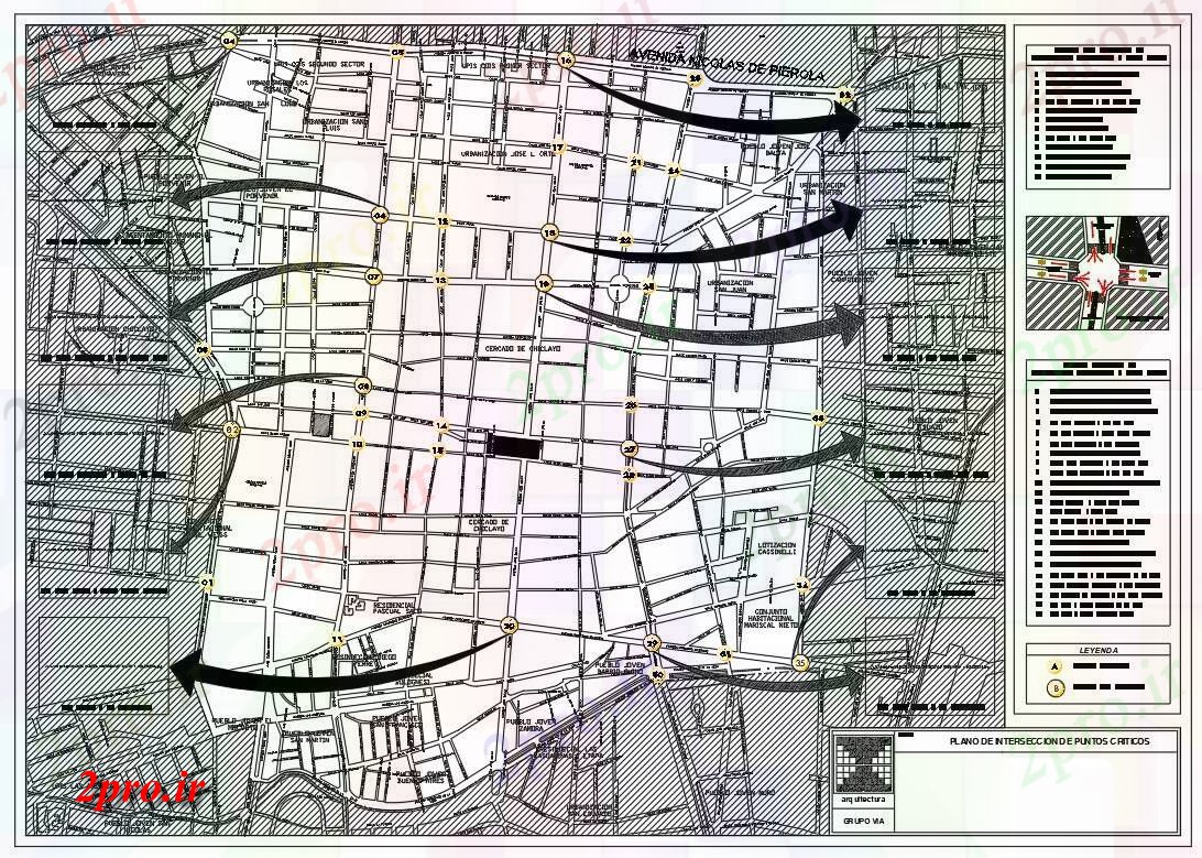 دانلود نقشه برنامه ریزی تاریخی پروژه برنامه ریزی شهری (کد55061)