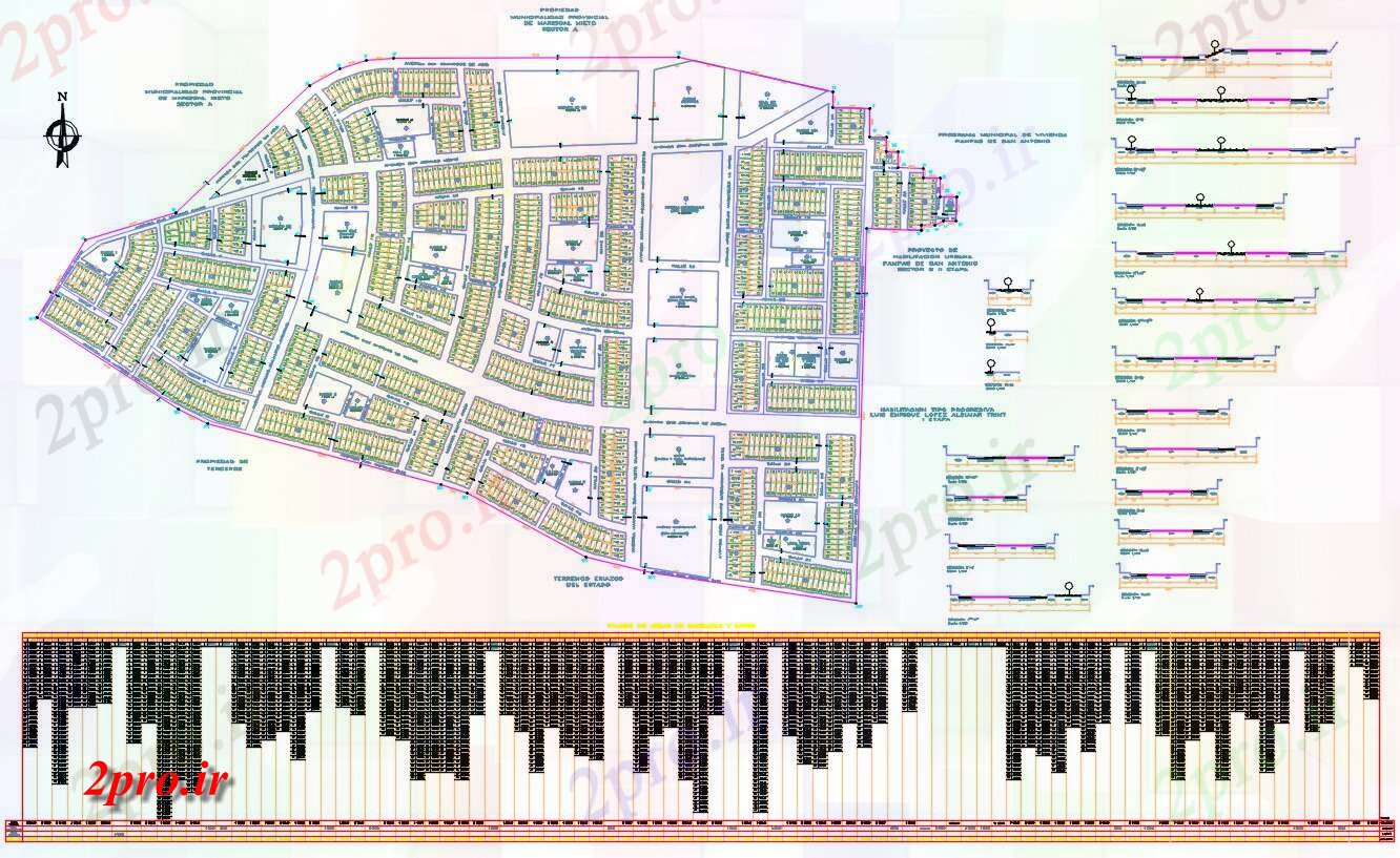 دانلود نقشه هایپر مارکت  - مرکز خرید - فروشگاه بزرگترین پروژه طرحی بازار (کد55136)