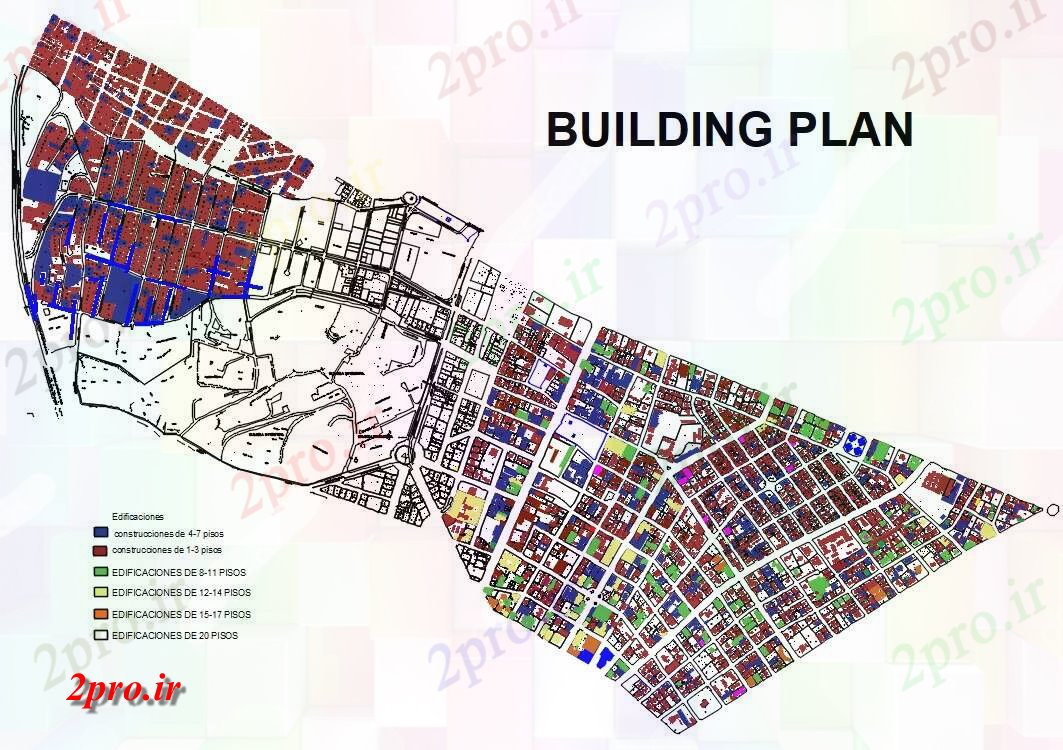 دانلود نقشه برنامه ریزی تاریخی پروژه برنامه ریزی شهری (کد55148)