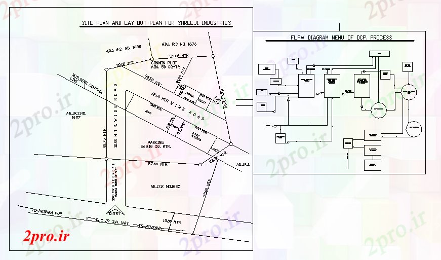 دانلود نقشه ماشین الات کارخانه صنایع دراز کردن جزئیات (کد55595)