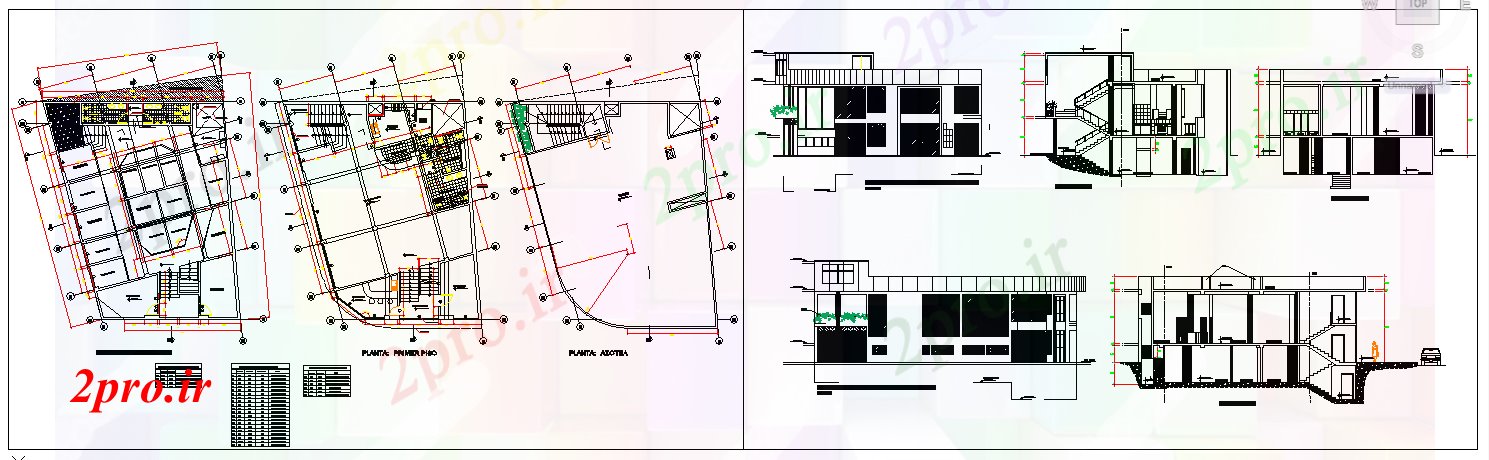 دانلود نقشه نمایشگاه ; فروشگاه - مرکز خرید طراحی فروشگاه 15 در 18 متر (کد55651)