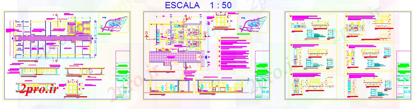 دانلود نقشه خانه مسکونی ، ویلاطراحی مبلمان 16 در 35 متر (کد55680)