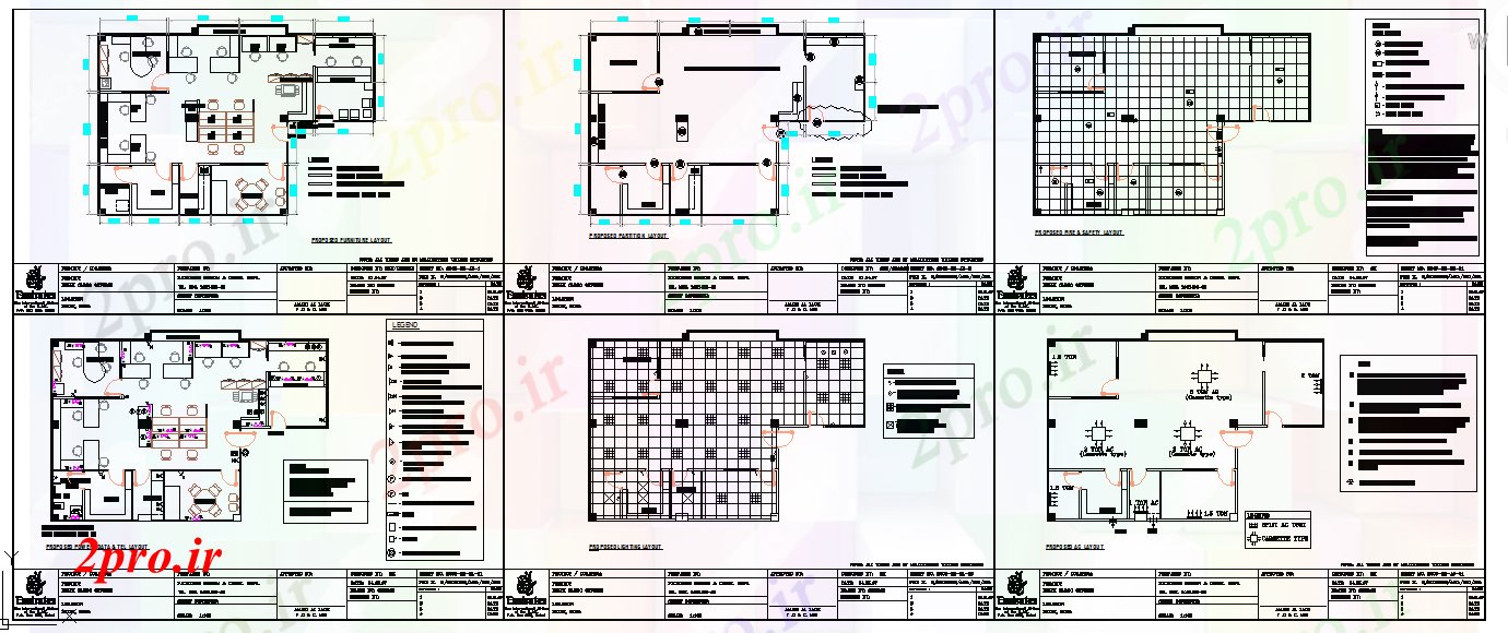 دانلود نقشه شرکت ، دفتر کار ، سازمان ، ادارهدفتر دراز کردن جزئیات 9 در 14 متر (کد55703)