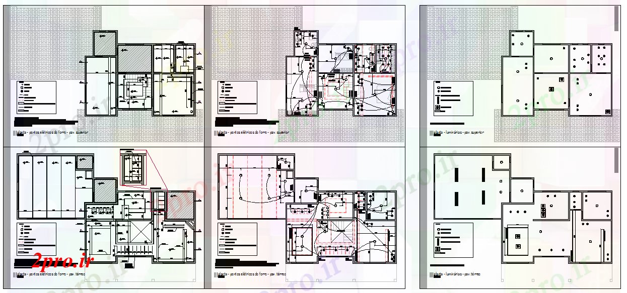 دانلود نقشه خانه های کوچک ، نگهبانی ، سازمانی - خانه های ویلایی دراز کردن طراحی 12 در 20 متر (کد55724)