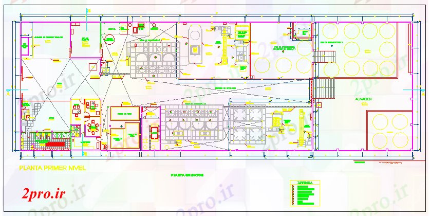 دانلود نقشه کارخانه صنعتی  ، کارگاه سولفات مس کارخانه (کد56069)