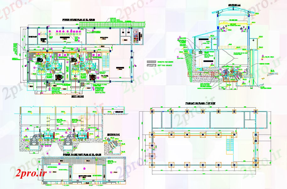دانلود نقشه معماری قدرت طراحی خانه (کد56169)