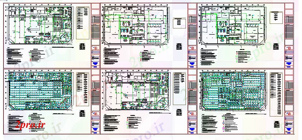 دانلود نقشه معماری دفتر برق دراز کردن (کد56300)