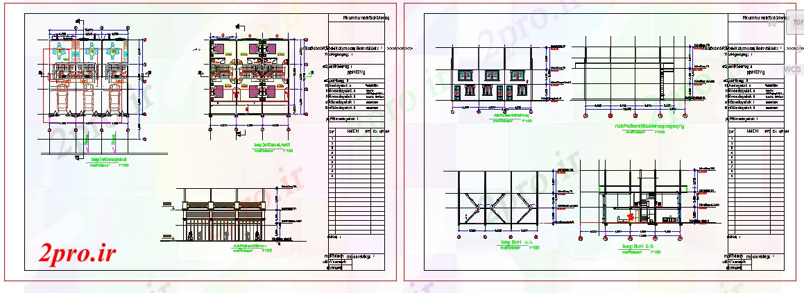 دانلود نقشه مسکونی  ، ویلایی ، آپارتمان  خانه طراحی تخت (کد56316)