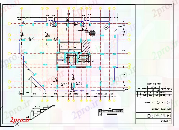 دانلود نقشه مسکونی  ، ویلایی ، آپارتمان  تخت دال طراحی (کد56319)