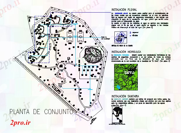 دانلود نقشه معماری معروف جزئیات مرکز اکوتوریسم (کد56326)