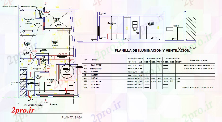دانلود نقشه آشپزخانه Pizzaria طراحی آشپزخانه با حفاظت از آتش (کد56420)