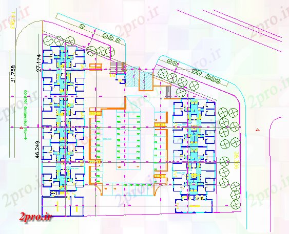 دانلود نقشه مسکونی  ، ویلایی ، آپارتمان  طراحی طرحی واحد طراحی مسطح architectureal (کد56595)