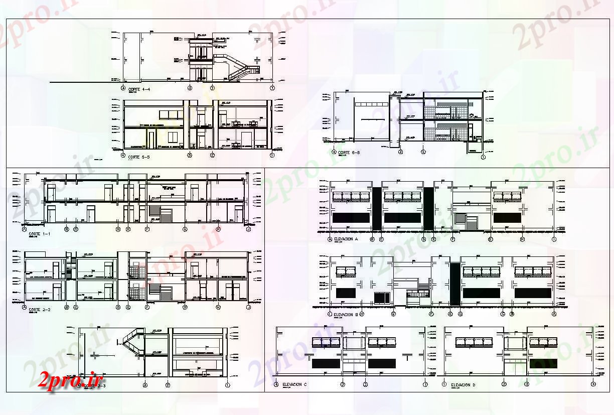 دانلود نقشه معماری معروف جزئیات خانه تابستانی معماری و طراحی  (کد56615)