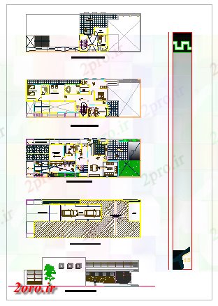 دانلود نقشه مسکونی ، ویلایی ، آپارتمان معمار مبتنی بر پروژه خانه را برای طراحی music_design 10 در 24 متر (کد56911)