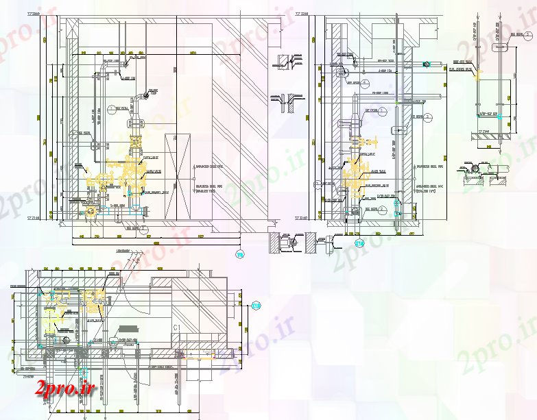 دانلود نقشه ماشین الات کارخانه ماشین آلات طراحی و جزئیات (کد56917)