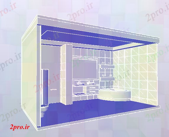 دانلود نقشه خانه های کوچک ، نگهبانی ، سازمانی -  طراحی از طراحی طراحی حمام (کد57049)