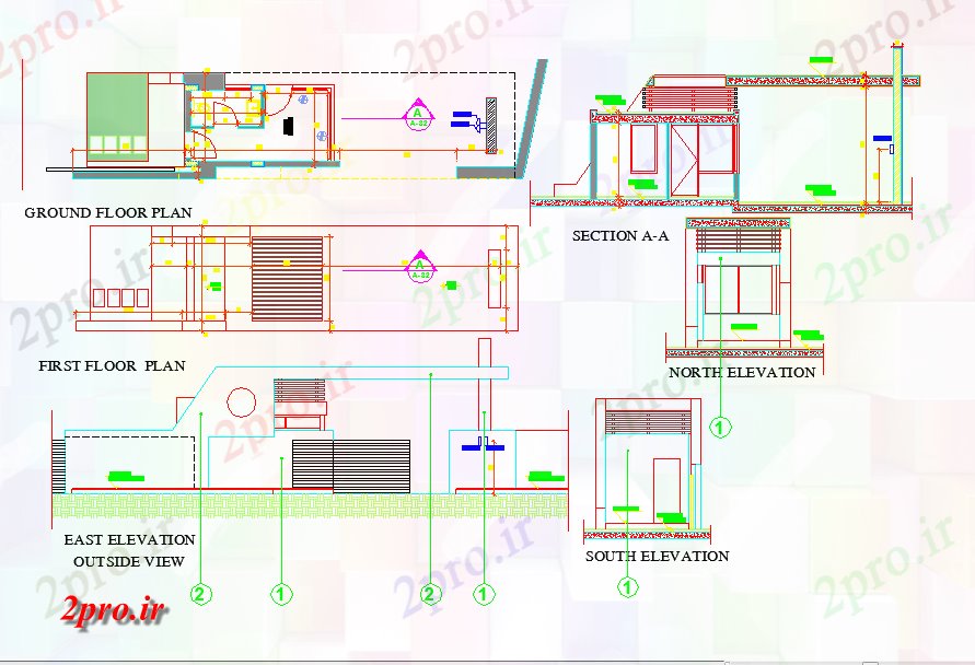 دانلود نقشه باشگاه گارد الزامات طراحی خانه (کد57088)