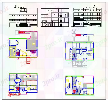 دانلود نقشه مسکونی ، ویلایی ، آپارتمان طراحی Stein_House 14 در 21 متر (کد57252)