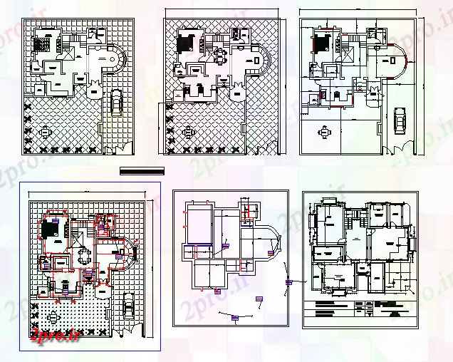 دانلود نقشه مسکونی ، ویلایی ، آپارتمان طراحی خانه طراحی 12 در 13 متر (کد57272)