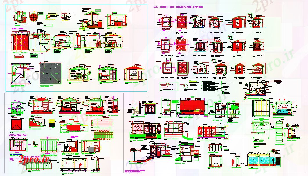 دانلود نقشه مسکونی ، ویلایی ، آپارتمان کمیته مبارزه با سانسور خانه کوچک دقیق 5 در 5 متر (کد57437)