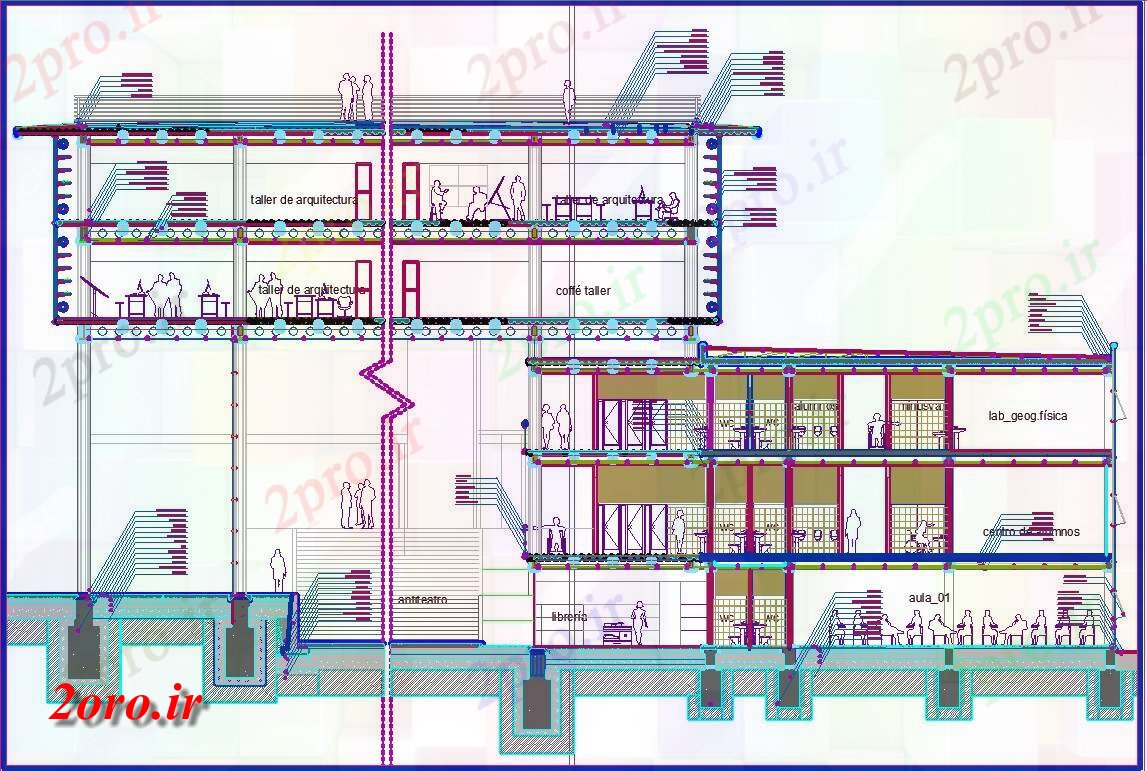 دانلود نقشه جزئیات معماری درباره ساخت و ساز ساختمان جزئیات نقشه عملی در کانادا (کد57485)