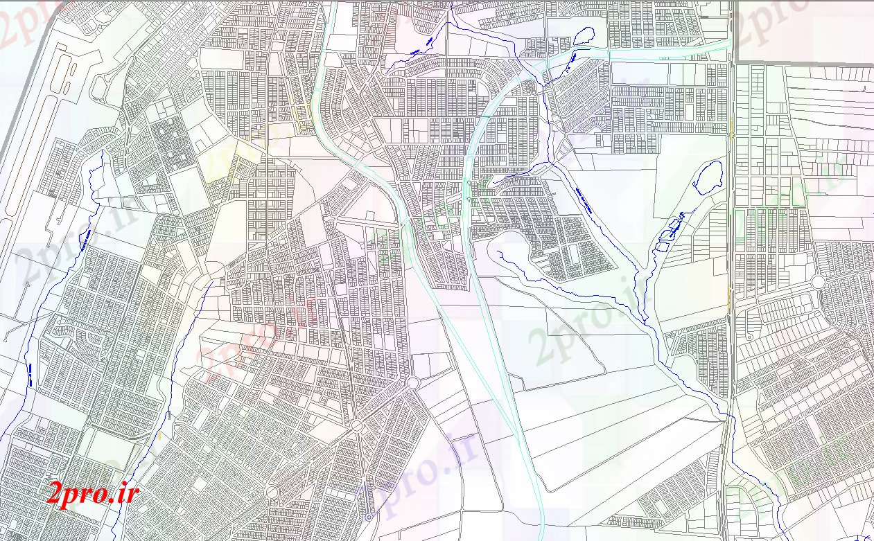 دانلود نقشه برنامه ریزی تاریخی شهرستان جامع شهری  های برنامه معماری  (کد57549)