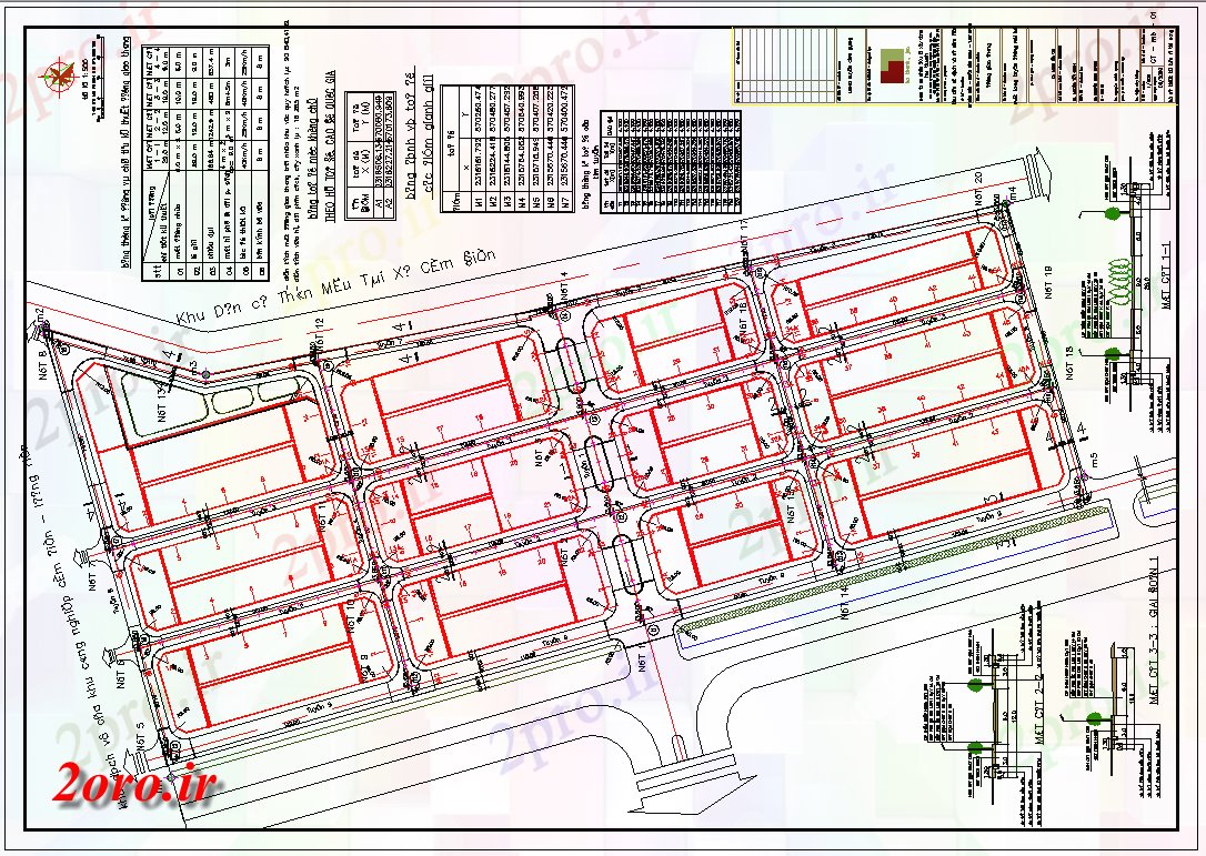 دانلود نقشه کارخانه صنعتی  ، کارگاه طرحی جامع Werehouse (کد57554)