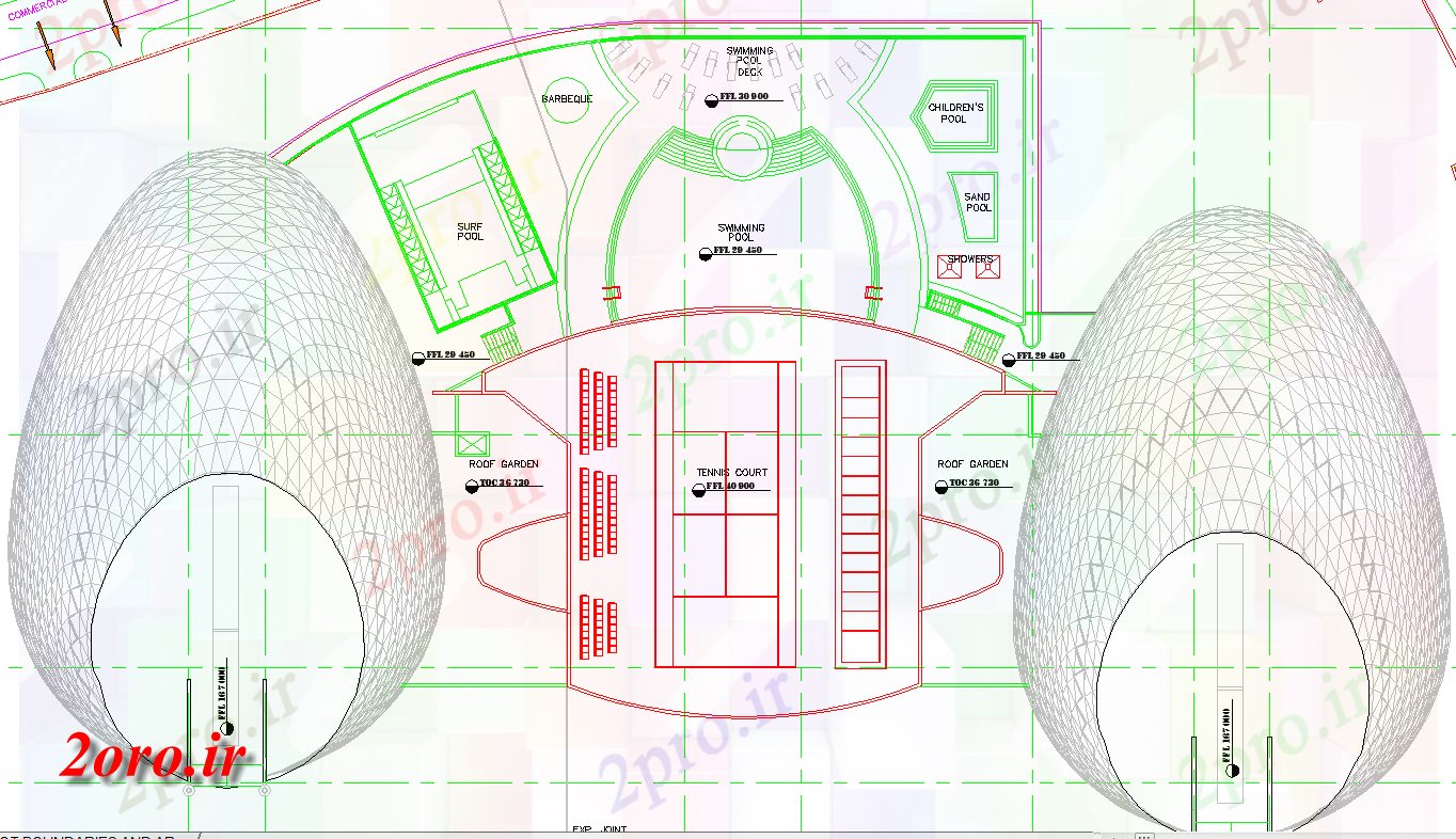 دانلود نقشه باشگاه طرحی خانه طبقه معماری باشگاه 12 در 13 متر (کد57564)