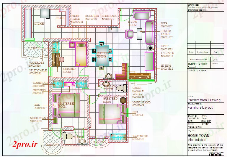دانلود نقشه خانه مسکونی ، ویلاکشور خانه دراز کردن طراحی 10 در 12 متر (کد57640)