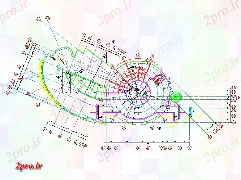 دانلود نقشه جزئیات معماری هتل چهارم جزئیات دراز کردن و اتوکد طراحی (کد57667)