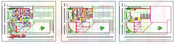 دانلود نقشه بیمارستان -  درمانگاه -  کلینیک برنامه ریزی بیمارستان طراحی در سطح کوچک (کد57707)