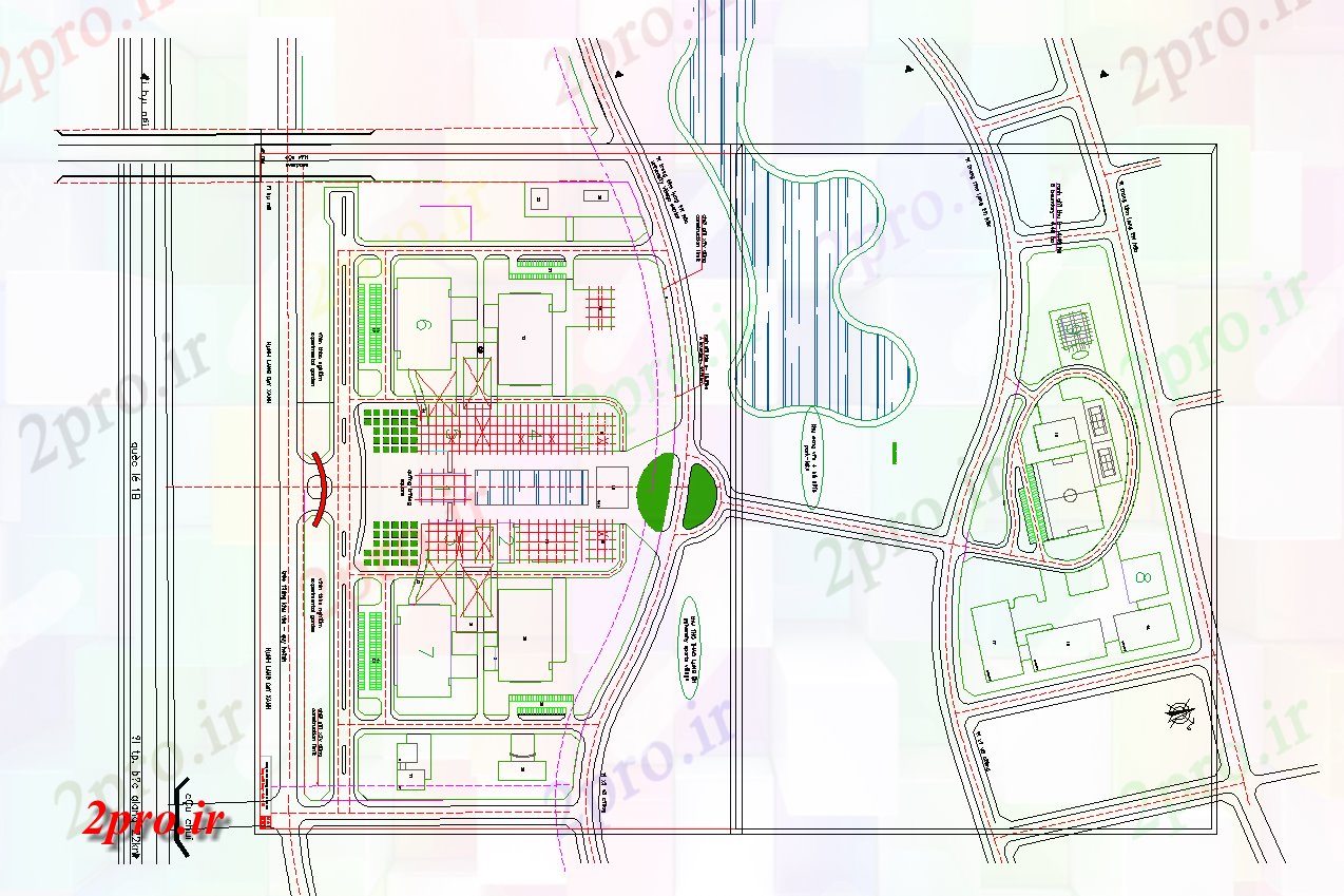 دانلود نقشه هایپر مارکت - مرکز خرید - فروشگاه مرکز خرید معماری مفهومی طرحی طبقه طرح 14 در 22 متر (کد57744)