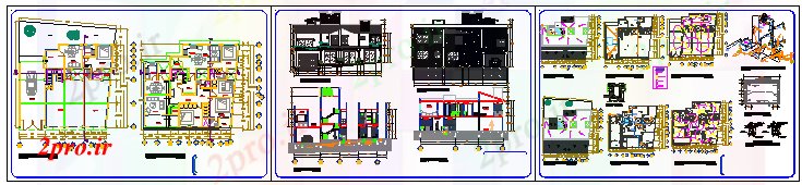 دانلود نقشه ساختمان اداری - تجاری - صنعتی مسکن تجاری طراحی (کد57768)