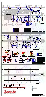 دانلود نقشه بیمارستان - درمانگاه - کلینیک طراحی جزئیات تخلیه از پروژه بیمارستان طراحی 16 در 49 متر (کد57978)