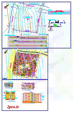 دانلود نقشه مسکونی ، ویلایی ، آپارتمان مجتمع مسکونی طراحی پایدار 5 در 13 متر (کد58064)